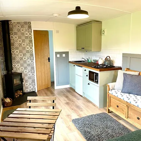 Clay Bank Huts, Roseberry Shepherds Hut Ingleby Greenhow Esterno foto